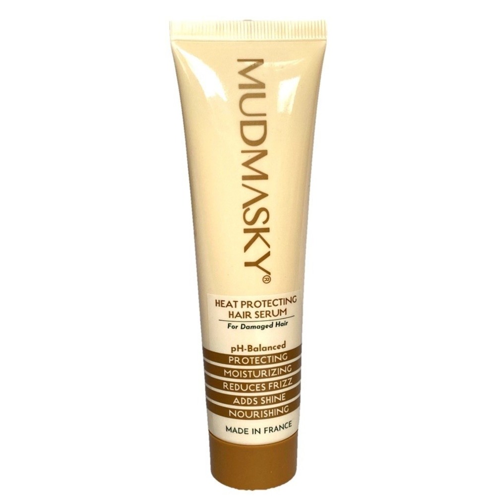 MUDMASKY‎ Heat Protecting Hair Serum For Damaged Hair Moisturizing Shine